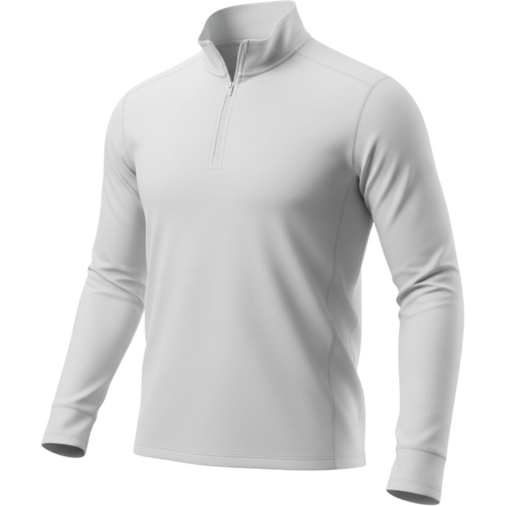 REI Pullover Mens 3X Quarter-Zip White UPF 50+ Activewear Gorpcore GranolaEUC